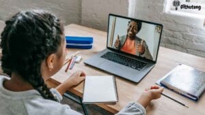 learning management system botswana online education dithutong | Dithutong: Online Courses & eLearning in Botswana | eLearning for Botswana Student in Botswana learning online via Dithutong LMS video class — showcasing accessible e-learning and modern training systems.